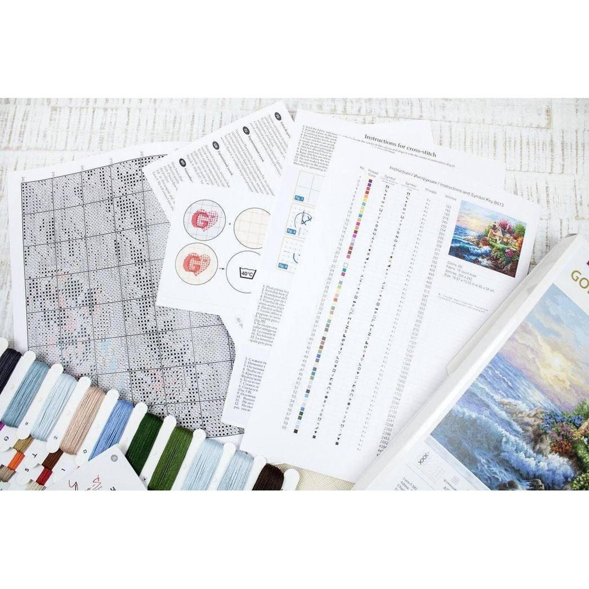 Luca-s Guardian Of The Sea Counted Cross Stitch Kit